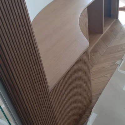 TV spintelė iš pagaliukų